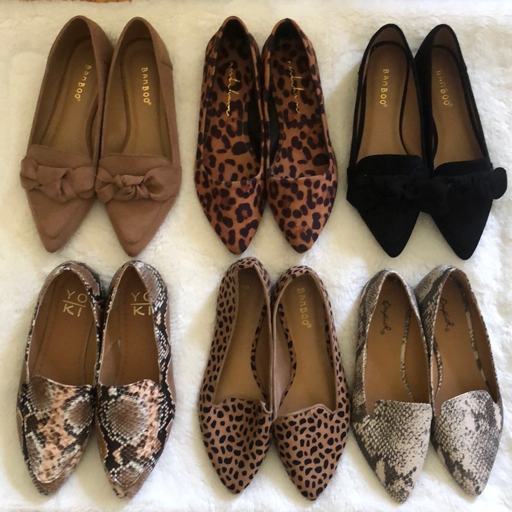 Size 6 Flats all included